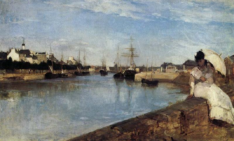 Vue du petit Port de Lorient, Berthe Morisot